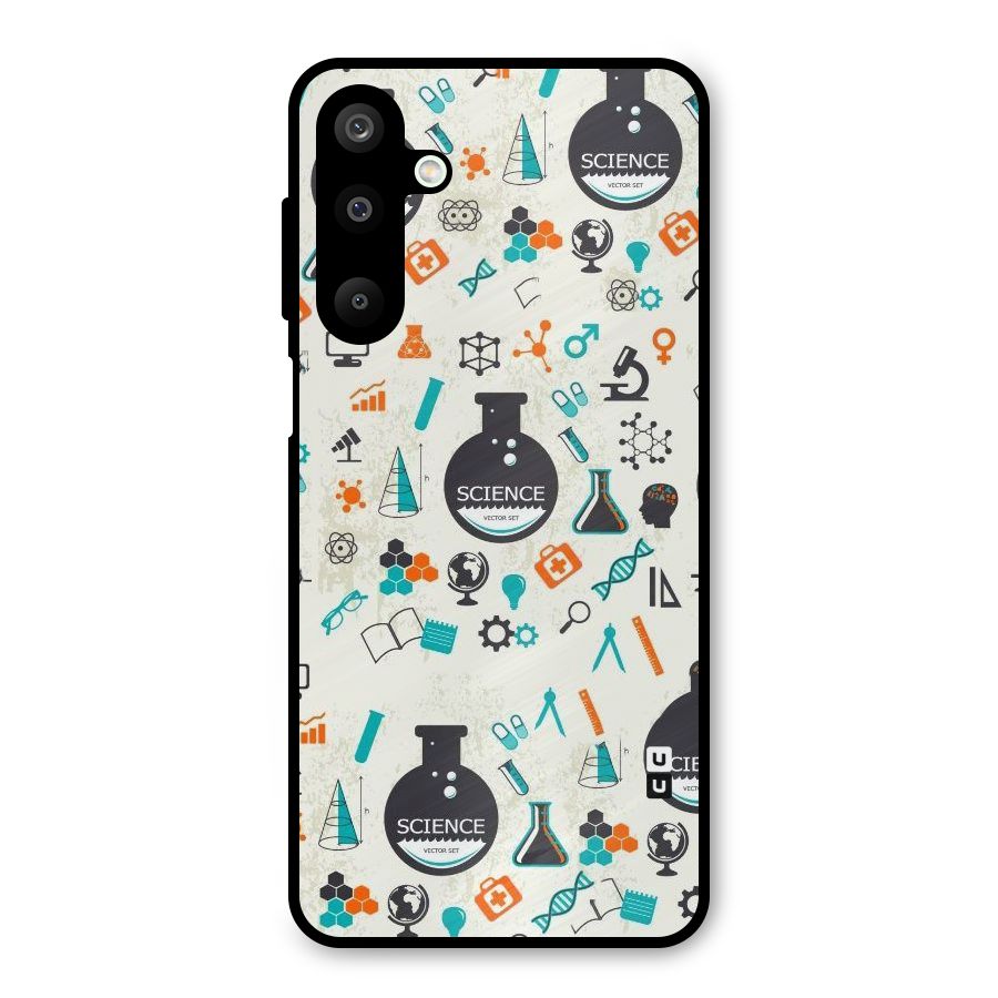 Science Side Metal Back Case for Galaxy M16