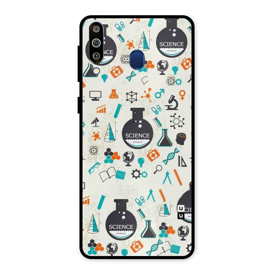 Science Side Metal Back Case for Galaxy M30