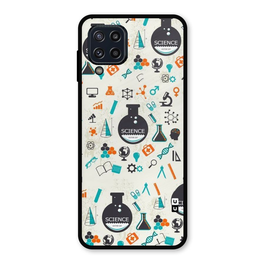 Science Side Metal Back Case for Galaxy M32