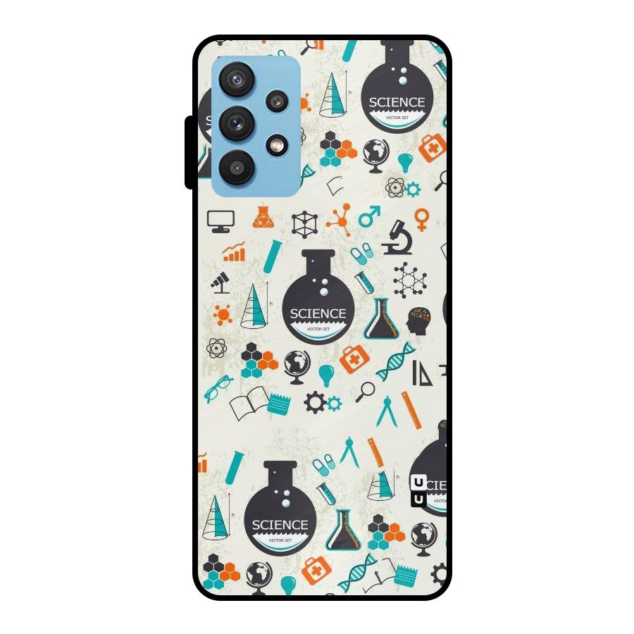 Science Side Metal Back Case for Galaxy M32 5G