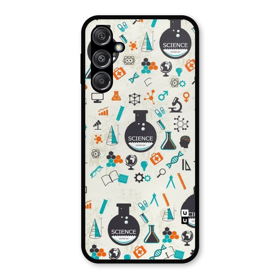 Science Side Metal Back Case for Galaxy M34 5G