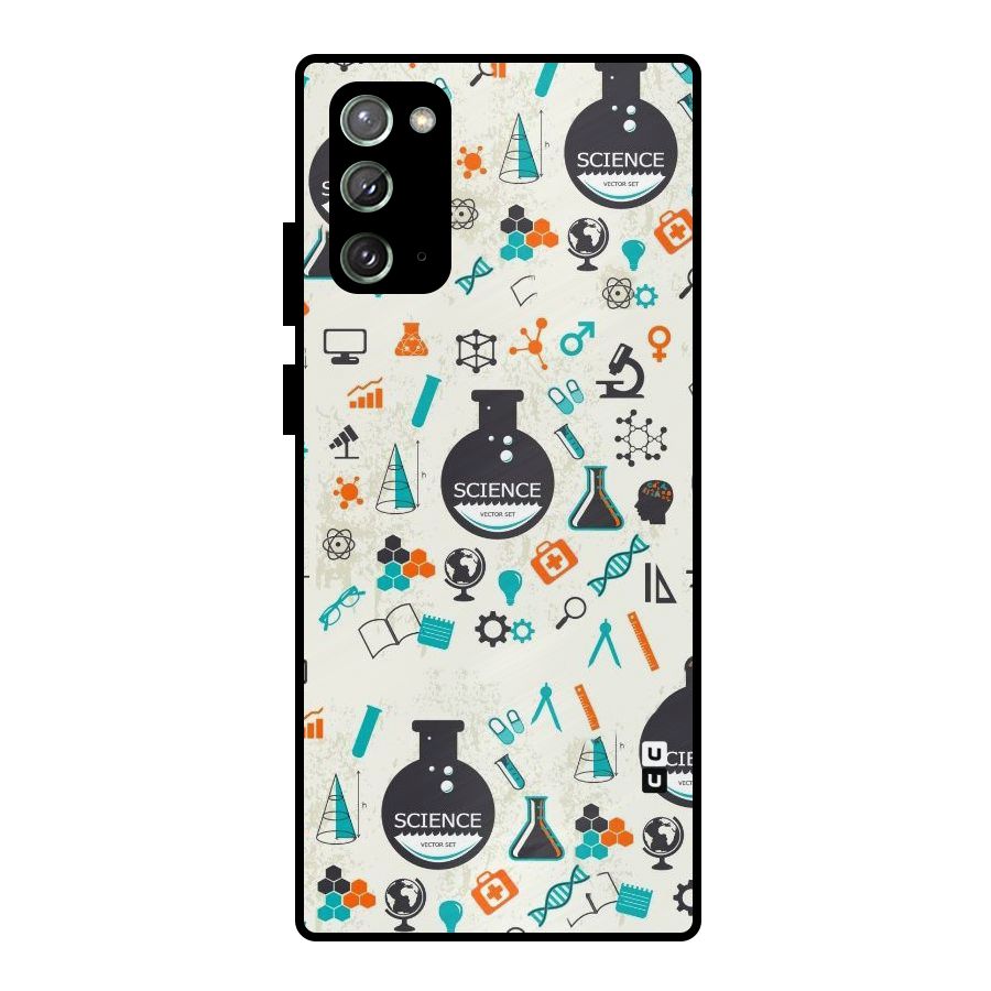 Science Side Metal Back Case for Galaxy Note 20
