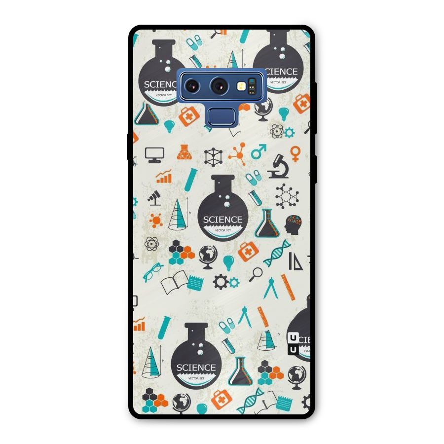 Science Side Metal Back Case for Galaxy Note 9