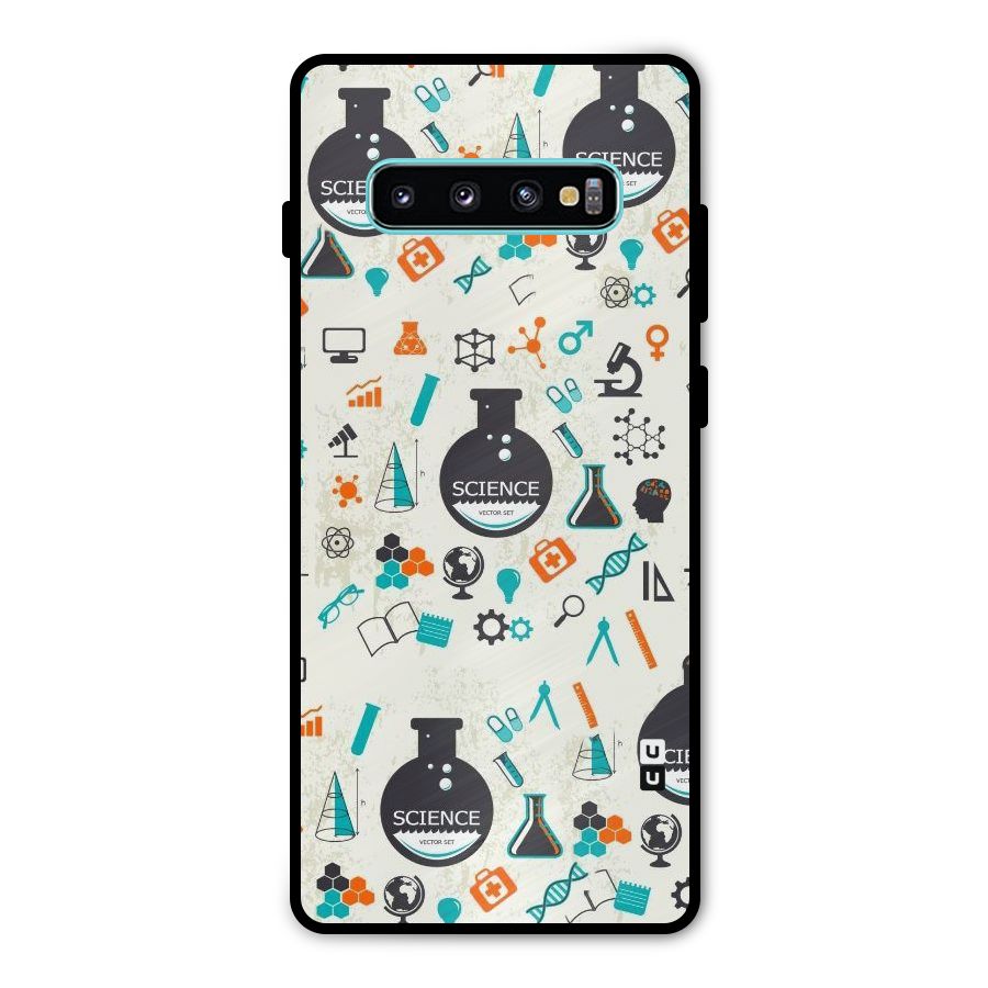 Science Side Metal Back Case for Galaxy S10 Plus