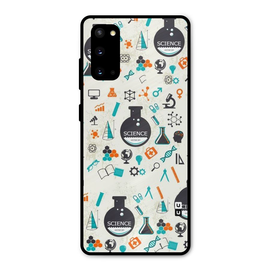 Science Side Metal Back Case for Galaxy S20