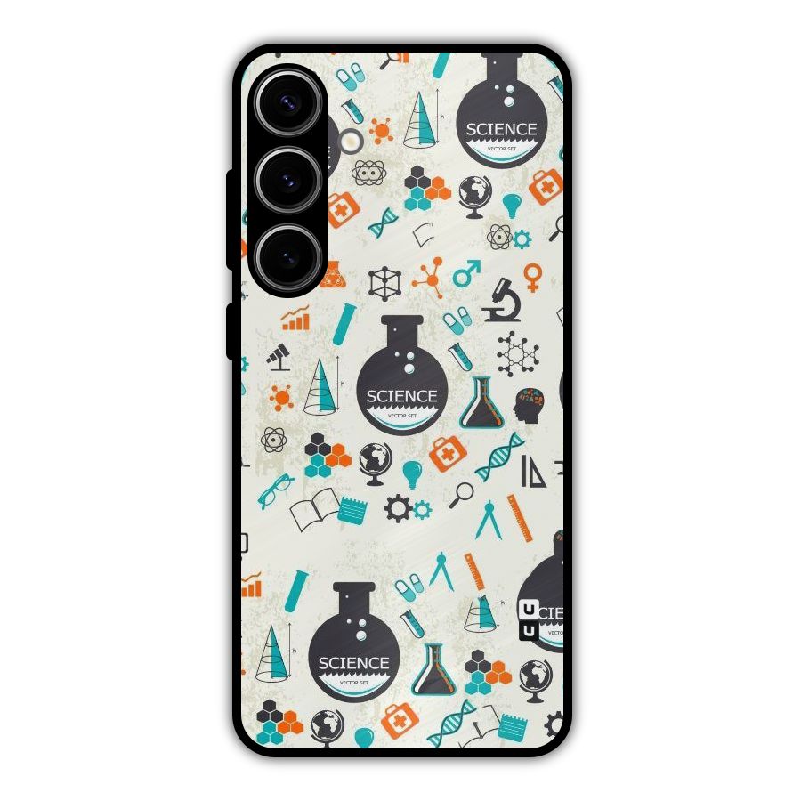 Science Side Metal Back Case for Galaxy S24 Plus