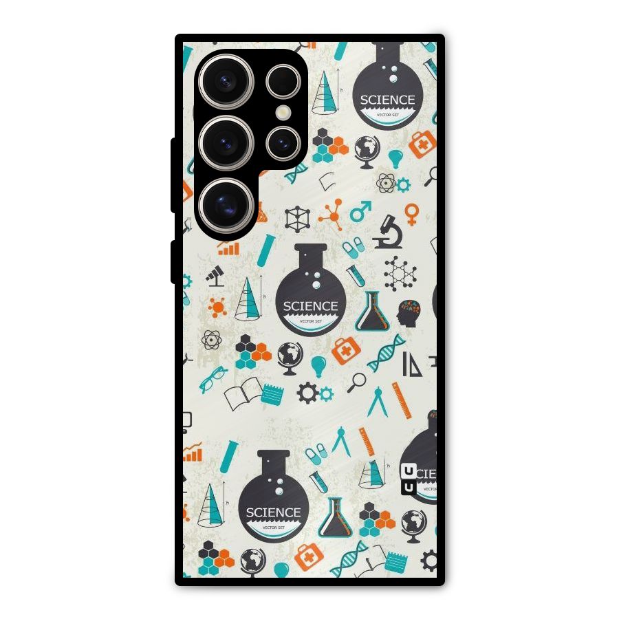 Science Side Metal Back Case for Galaxy S24 Ultra