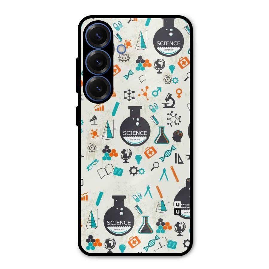 Science Side Metal Back Case for Galaxy S25