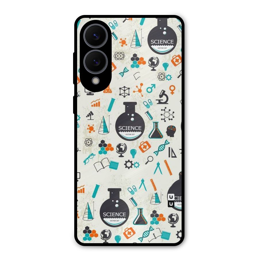 Science Side Metal Back Case for Galaxy S25 Edge
