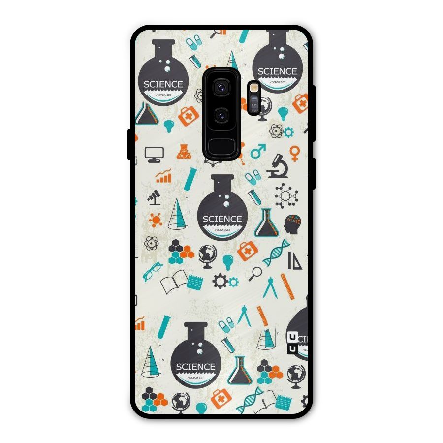 Science Side Metal Back Case for Galaxy S9 Plus