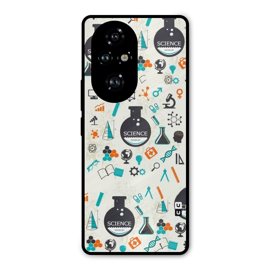Science Side Metal Back Case for Honor 200 Pro
