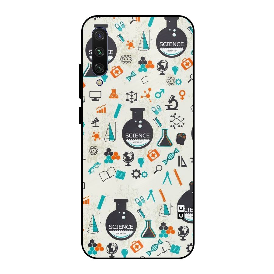 Science Side Metal Back Case for Mi A3