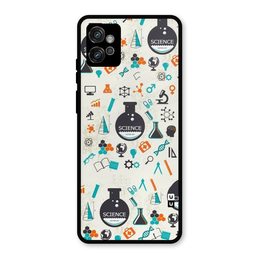 Science Side Metal Back Case for Moto G32