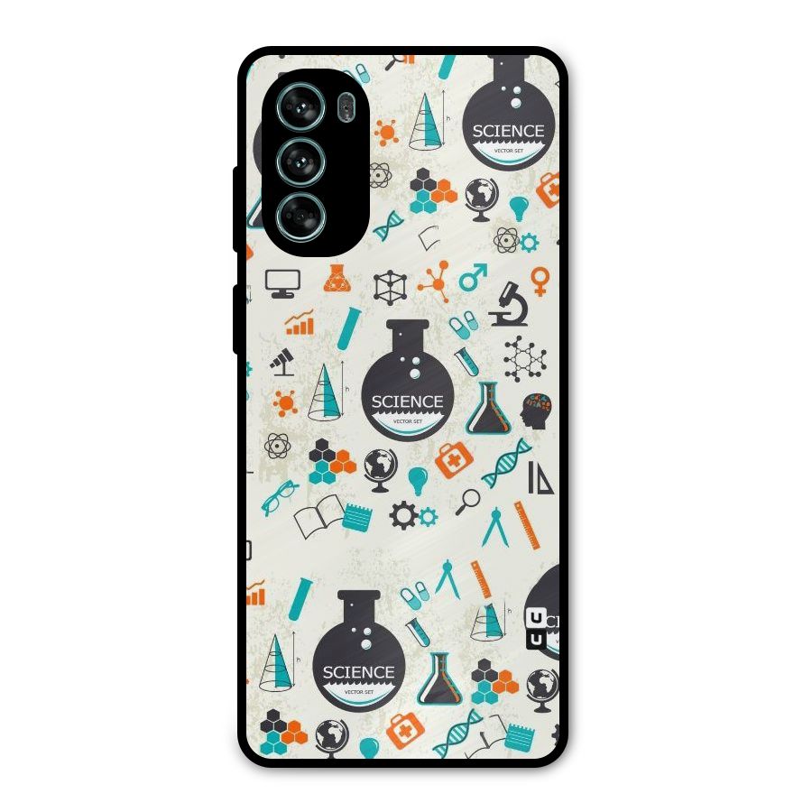 Science Side Metal Back Case for Moto G62