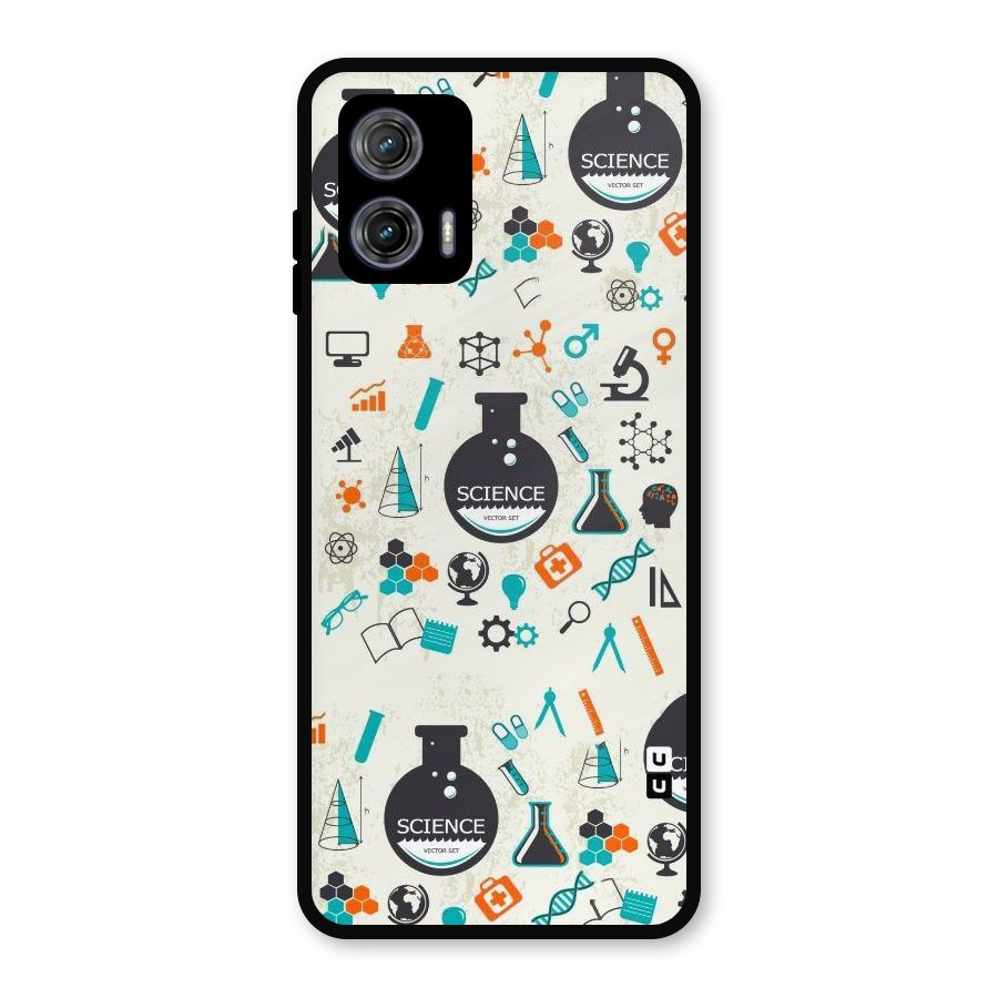 Science Side Metal Back Case for Moto G73