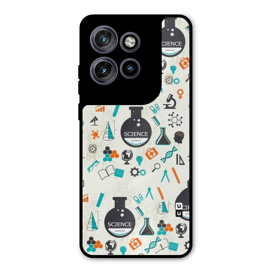 Science Side Metal Back Case for Motorola Edge 50 Neo