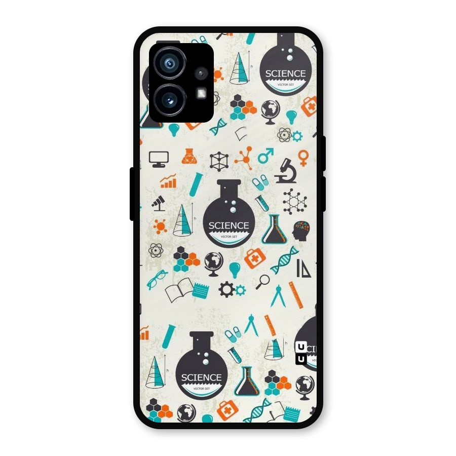 Science Side Metal Back Case for Nothing Phone 1
