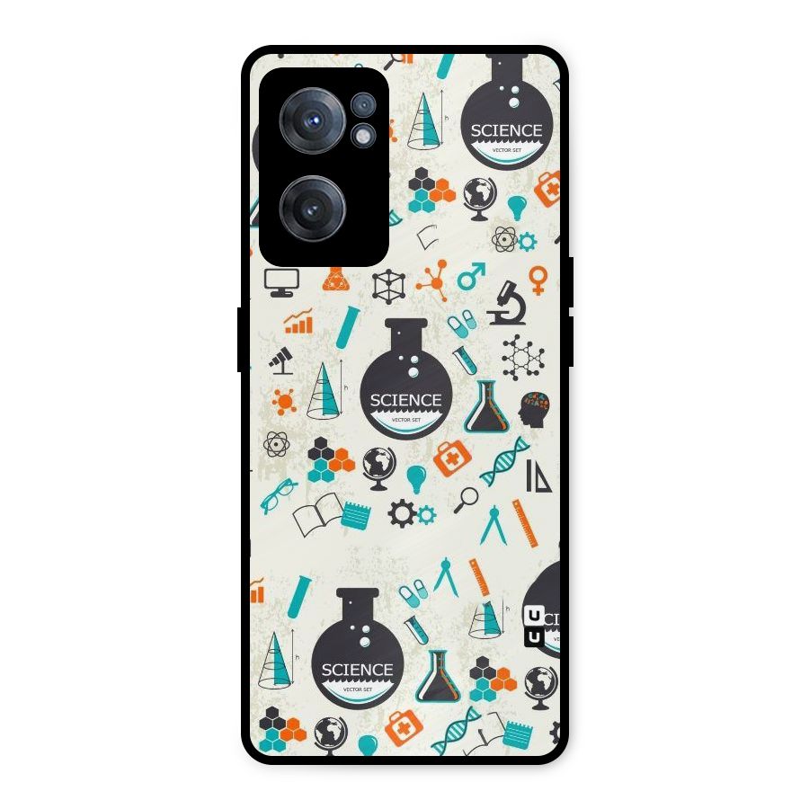 Science Side Metal Back Case for OnePlus Nord CE 2 5G