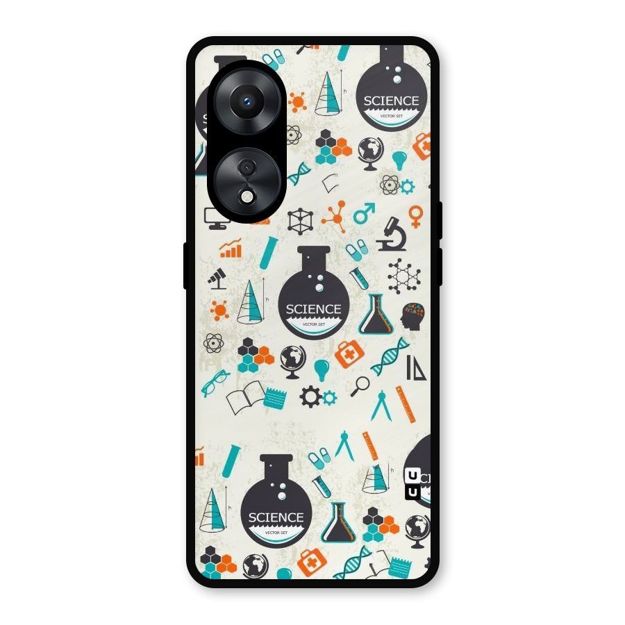 Science Side Metal Back Case for Oppo A78