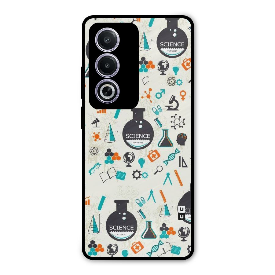 Science Side Metal Back Case for Oppo K12x