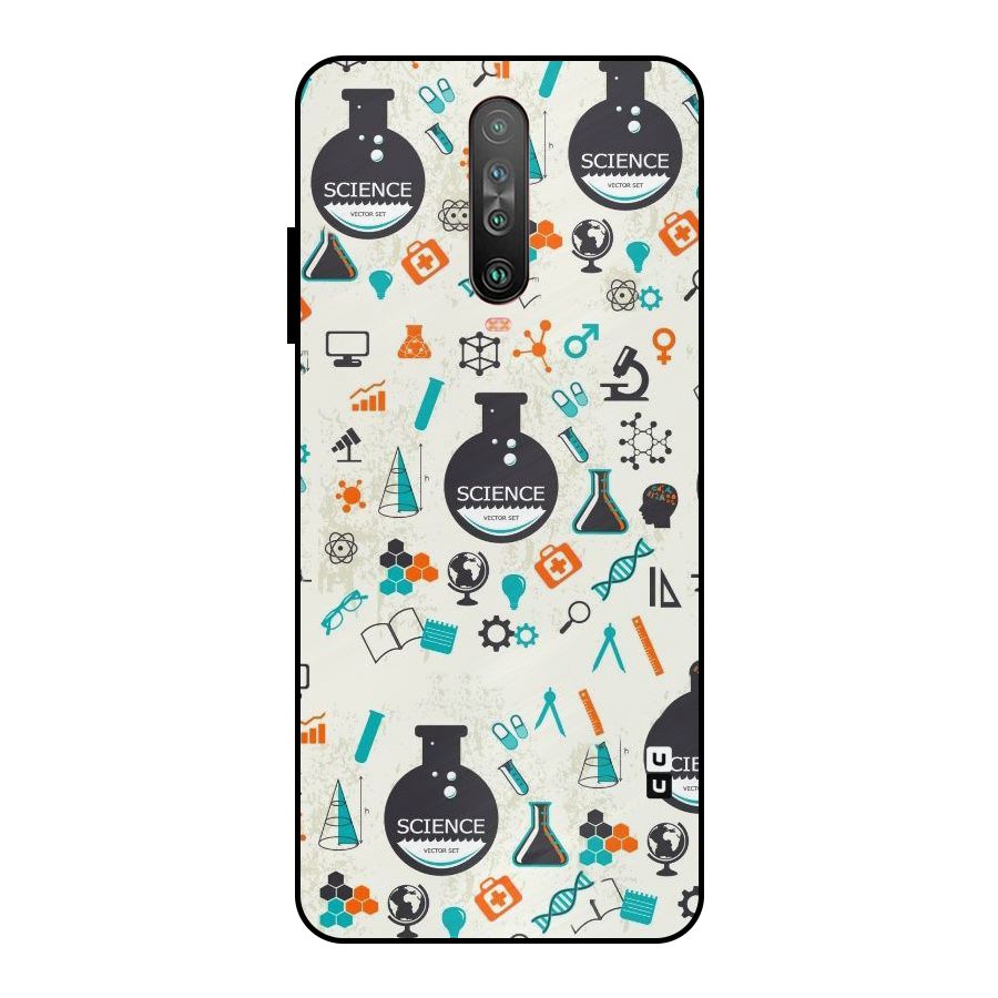 Science Side Metal Back Case for Poco X2