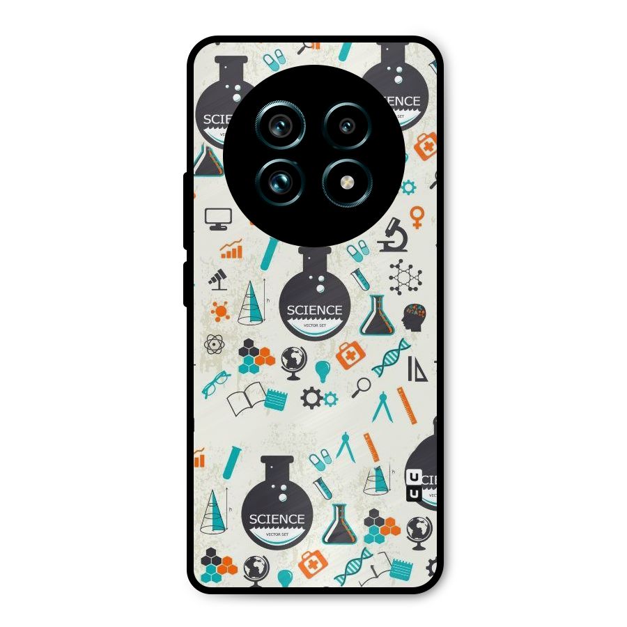 Science Side Metal Back Case for Realme 13 Pro Plus