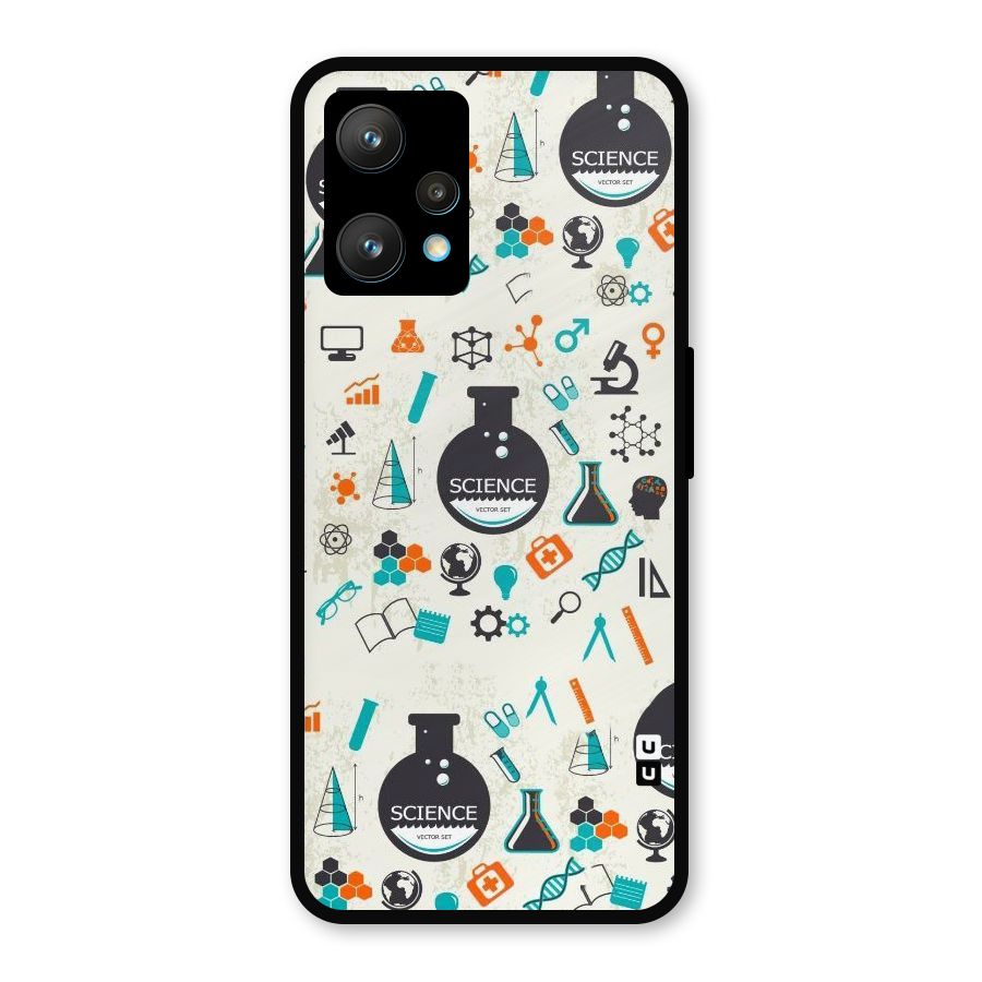 Science Side Metal Back Case for Realme 9 Pro Plus 5G