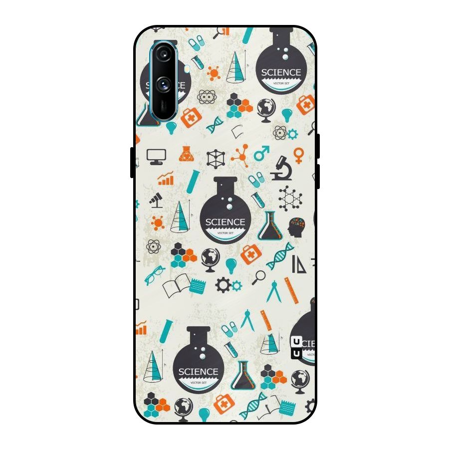 Science Side Metal Back Case for Realme C3