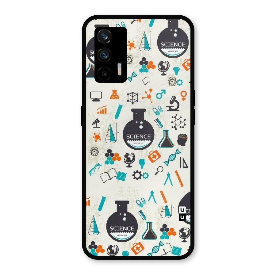 Science Side Metal Back Case for Realme GT 5G