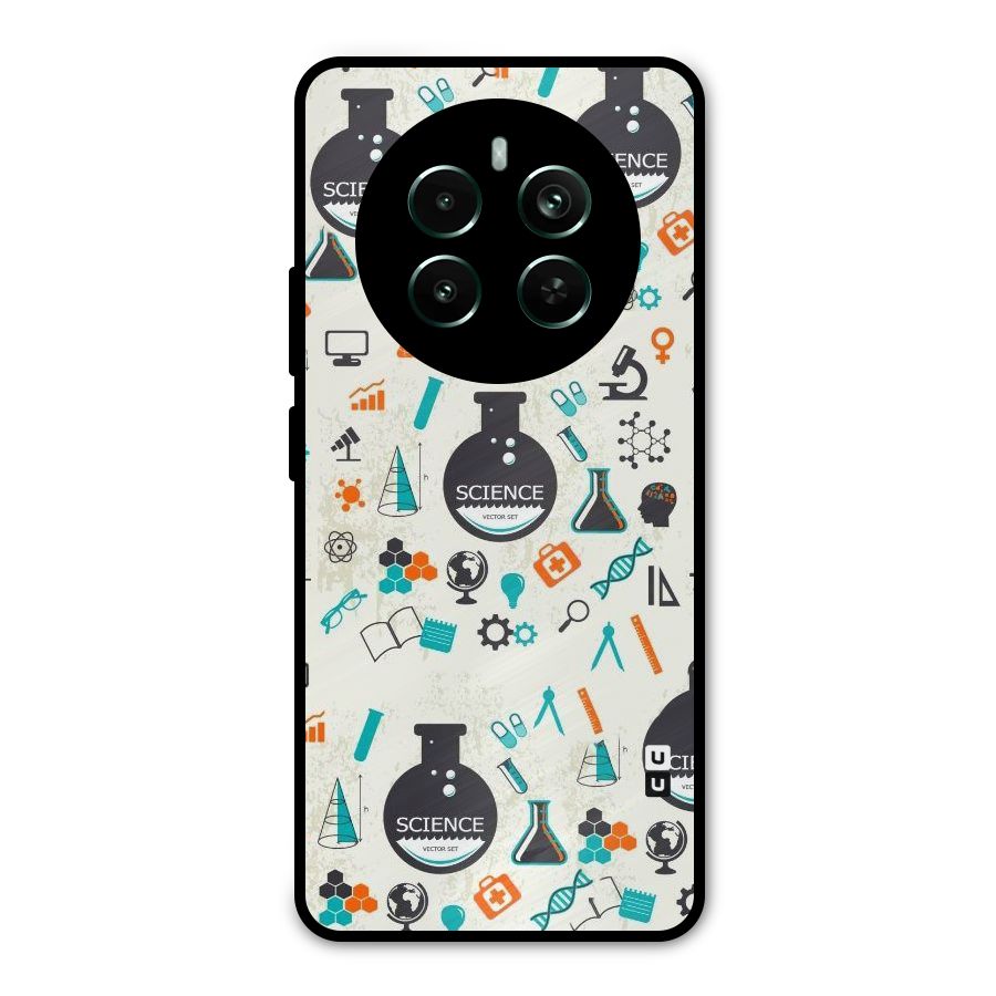Science Side Metal Back Case for Realme Narzo 70 Pro