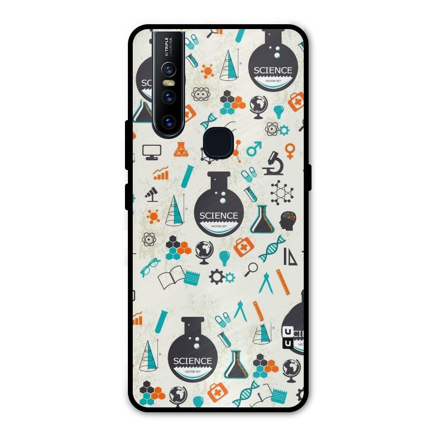 Science Side Metal Back Case for Vivo V15