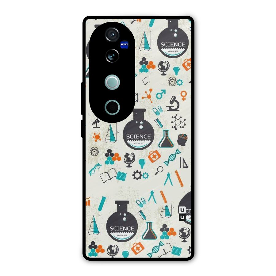 Science Side Metal Back Case for Vivo V40