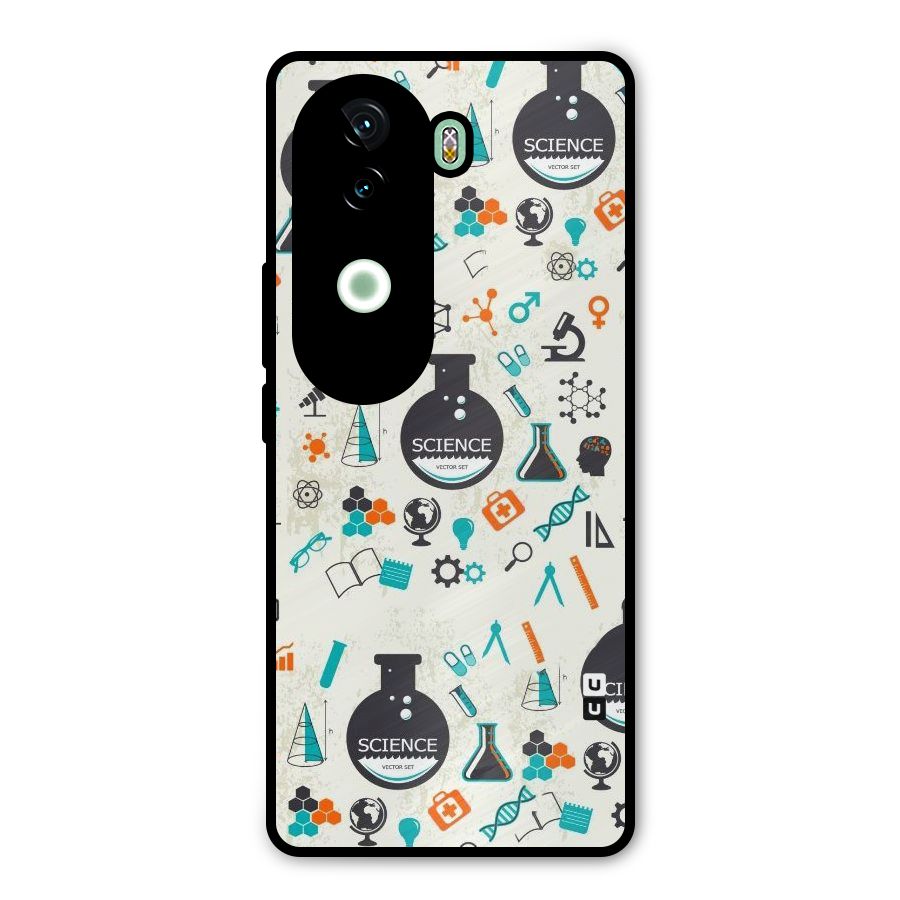 Science Side Metal Back Case for Vivo V40e