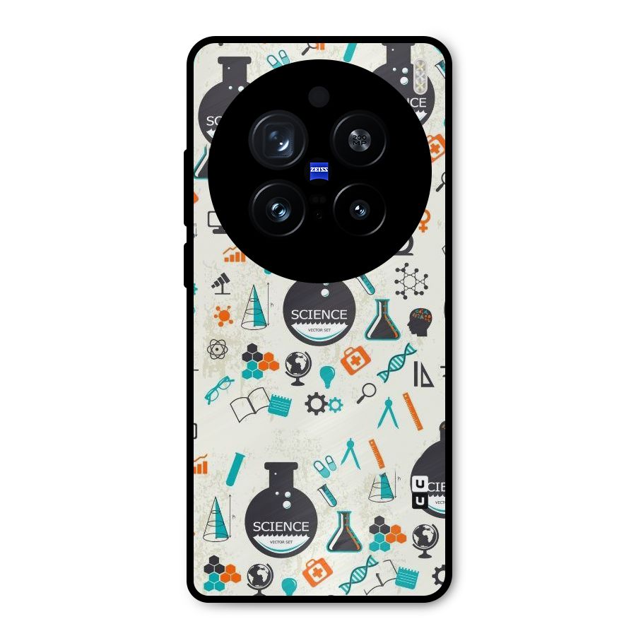 Science Side Metal Back Case for Vivo X200 Pro