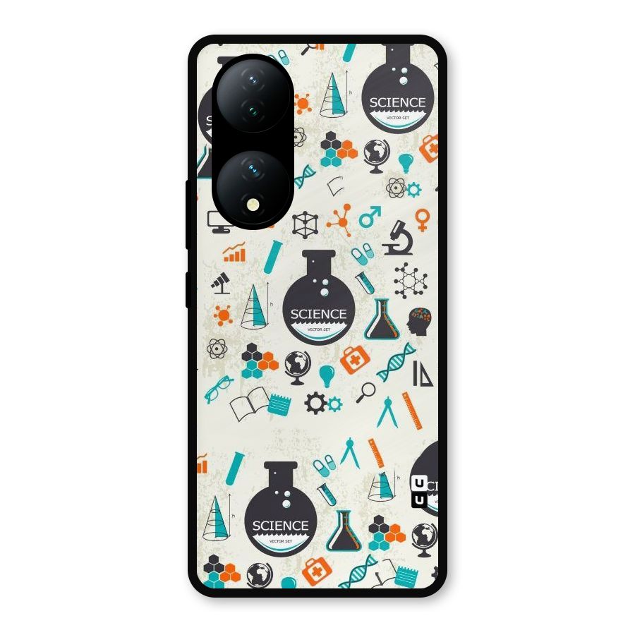 Science Side Metal Back Case for Vivo Y100