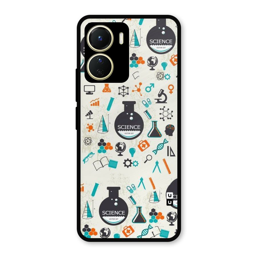 Science Side Metal Back Case for Vivo Y16