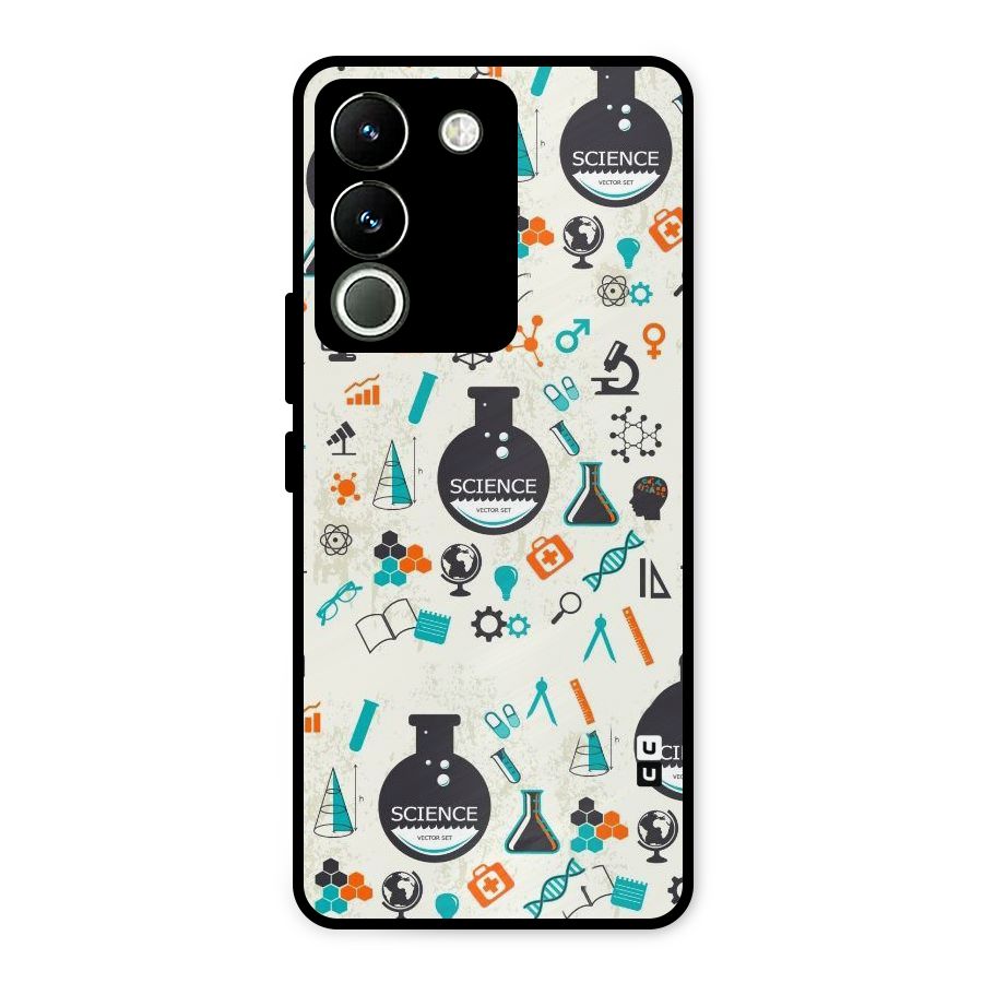 Science Side Metal Back Case for Vivo Y200