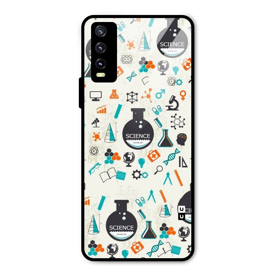 Science Side Metal Back Case for Vivo Y20g