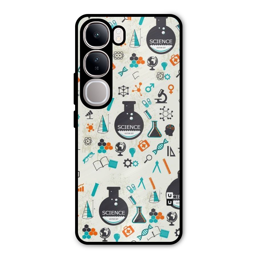 Science Side Metal Back Case for Vivo Y300