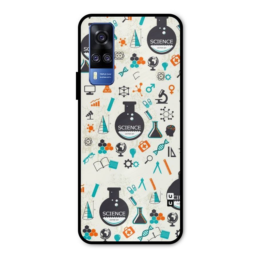 Science Side Metal Back Case for Vivo Y31