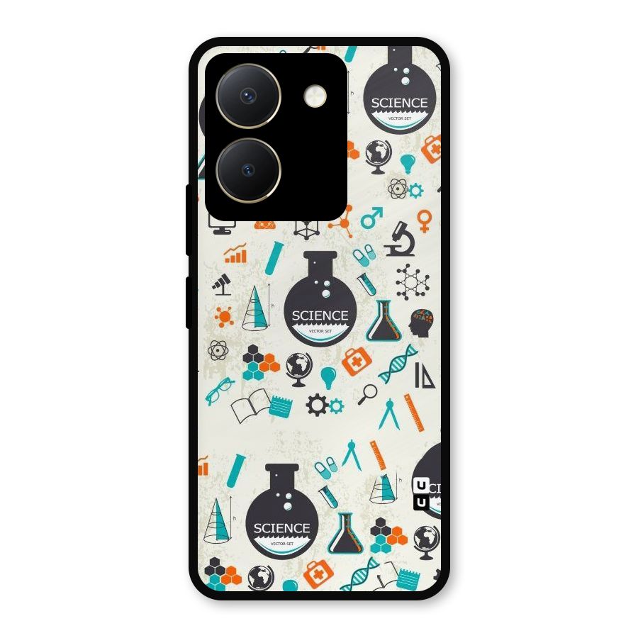 Science Side Metal Back Case for Vivo Y36
