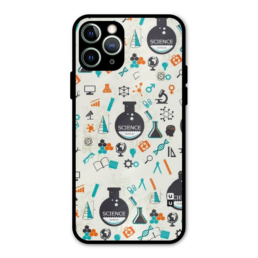 Science Side Metal Back Case for iPhone 11 Pro Max