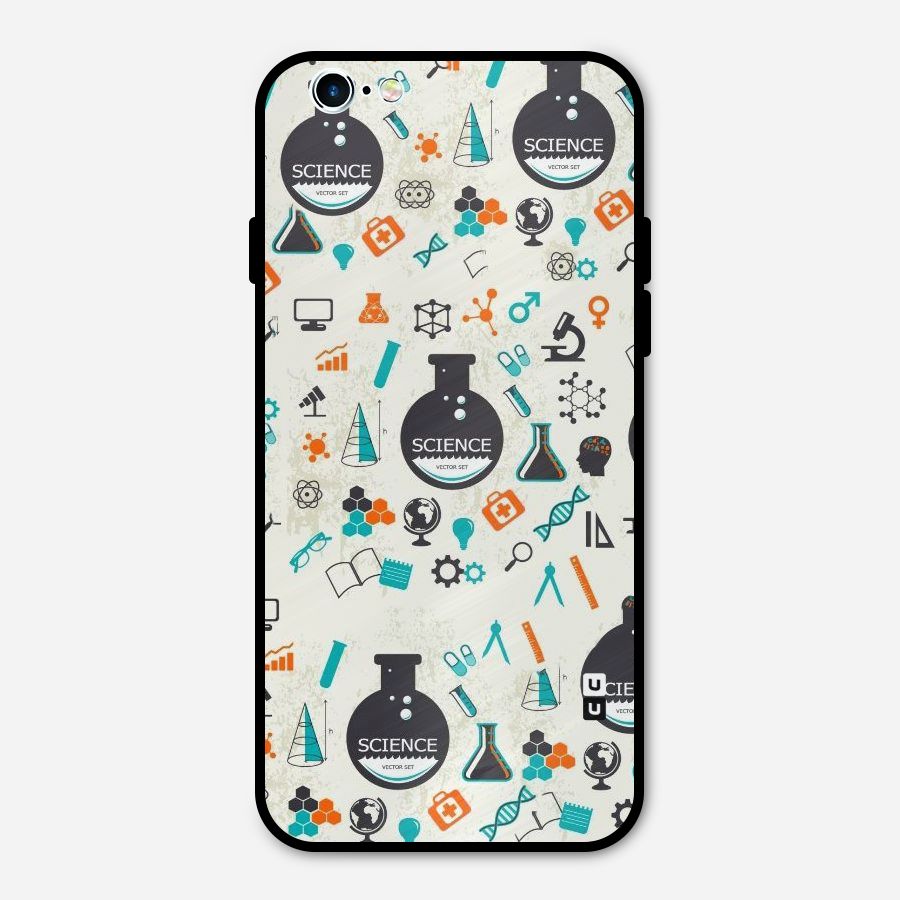 Science Side Metal Back Case for iPhone 6 6s