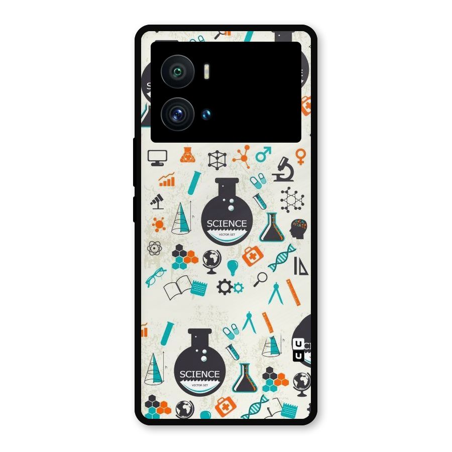 Science Side Metal Back Case for iQOO 9 Pro