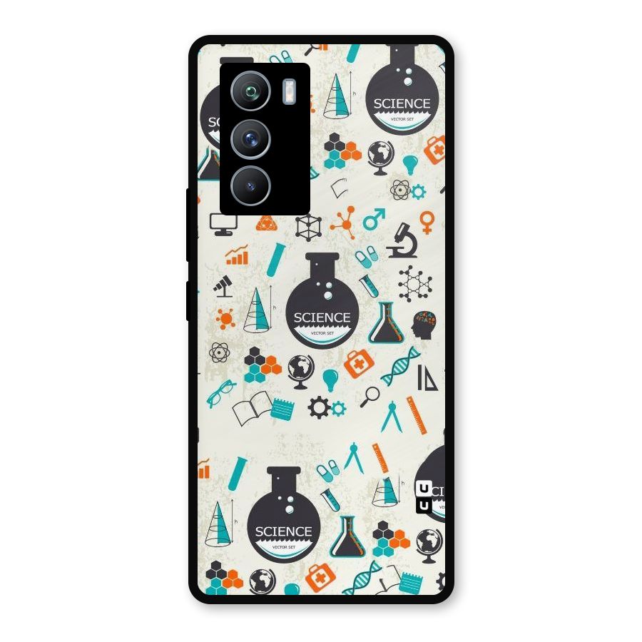 Science Side Metal Back Case for iQOO 9 SE