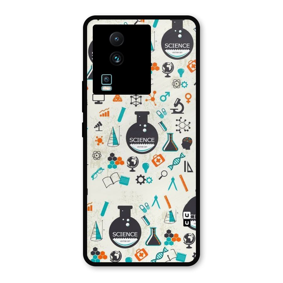 Science Side Metal Back Case for iQOO Neo 7 Pro