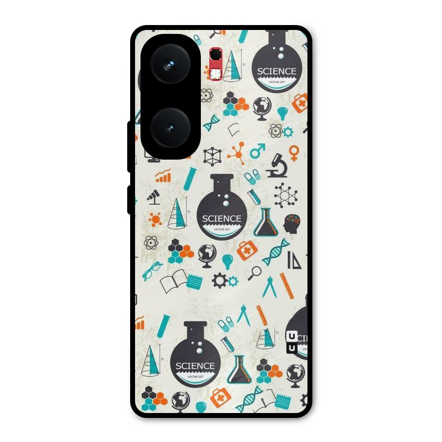 Science Side Metal Back Case for iQOO Neo 9 Pro