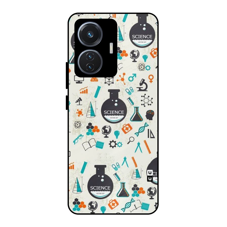 Science Side Metal Back Case for iQOO Z6 44W
