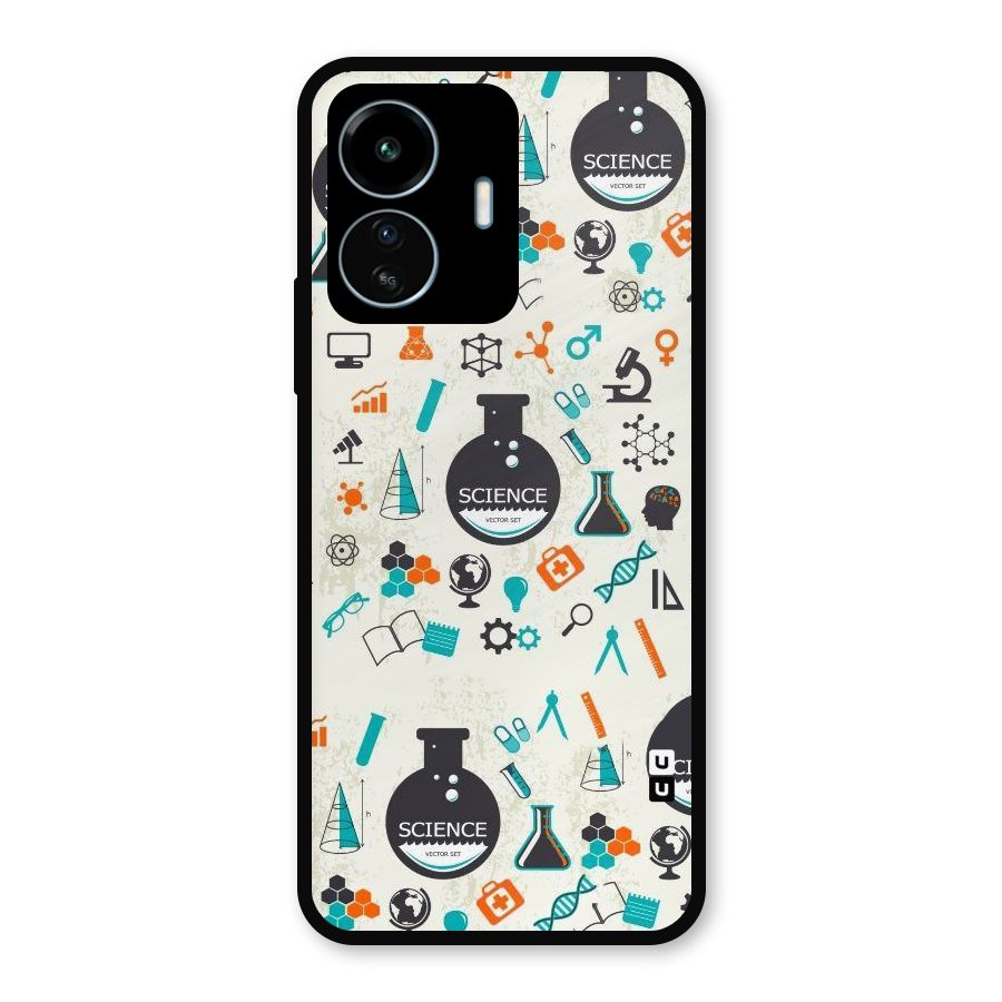 Science Side Metal Back Case for vivo iQOO Z6 Lite 5G
