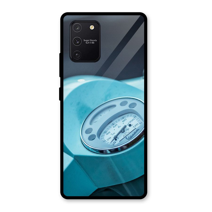 Scooter Meter Glass Back Case for Galaxy S10 Lite